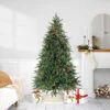 6.5' Pre-Lit Full Hunter Fir Artificial Christmas Tree - Multicolor Lights