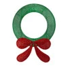 48" Commercial-Sized Lighted Tinsel Christmas Wreath Outdoor Decoration