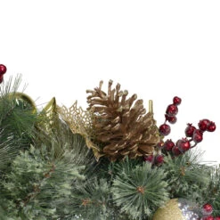 6' X 1" Foliage Pinecones And Berries Artificial Christmas Garland - Unlit -Best Christmas Store northlight s04193 2 85319.1667530543