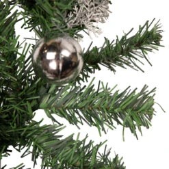 6' X 9" Silver Poinsettia And Pinecone Artificial Christmas Garland, Unlit 5 6' X 9" Silver Poinsettia And Pinecone Artificial Christmas Garland, Unlit -Best Christmas Store northlight s84840 2 updated 20941.1667528383