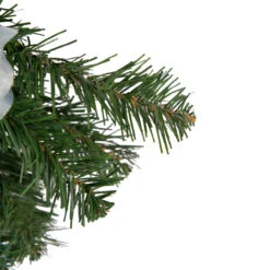 22" Peacock Feather And Poinsettia Artificial Christmas Teardrop Swag, Unlit -Best Christmas Store northlight s84848 3 updated 62589.1667592802