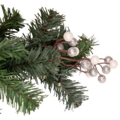9' Pre-Lit Decorated Green Pine Artificial Christmas Garland, Warm White LED Lights -Best Christmas Store northlight s92633 2 updated 56485.1667530233