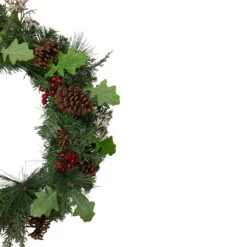 Decorated Natural Pine And Berry Artificial Christmas Wreath, 24-Inch, Unlit 7 Decorated Natural Pine And Berry Artificial Christmas Wreath, 24-Inch, Unlit -Best Christmas Store northlight s92646 2 updated 35153.1667530238