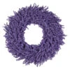 Purple Lavender Artificial Floral SpringWreath, 28-Inch, Unlit