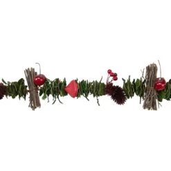 5' X 3.25" Red Wooden Rose, Twig And Apple Artificial Christmas Garland - Unlit 5 5' X 3.25" Red Wooden Rose, Twig And Apple Artificial Christmas Garland - Unlit -Best Christmas Store northlight sh36207 1 32698.1667641384