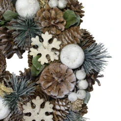 Frosted Glitter Pine Cone And Berries Artificial Christmas Wreath, 10.5-Inch, Unlit 5 Frosted Glitter Pine Cone And Berries Artificial Christmas Wreath, 10.5-Inch, Unlit -Best Christmas Store northlight sh36235 2 60696.1667488438