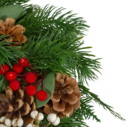 Green And Red "Welcome" Artificial Christmas Wreath - 12-Inch, Unlit 6 Green And Red "Welcome" Artificial Christmas Wreath - 12-Inch, Unlit -Best Christmas Store northlight sh89630 4 updated 43685.1667572568