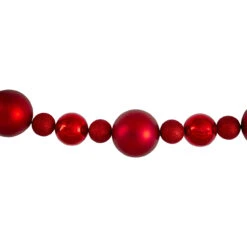 6' Red Shatterproof Ball Artificial Christmas Garland - Unlit -Best Christmas Store northlight sm91067 1 48022.1667575259