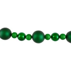 6’ Green Shatterproof Ball Artificial Christmas Garland - Unlit -Best Christmas Store northlight sm91069 1 46999.1667560516