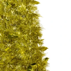 6' Gold Tinsel Pop-Up Artificial Christmas Tree, Unlit -Best Christmas Store northlight sm92145 2 92349.1667530299
