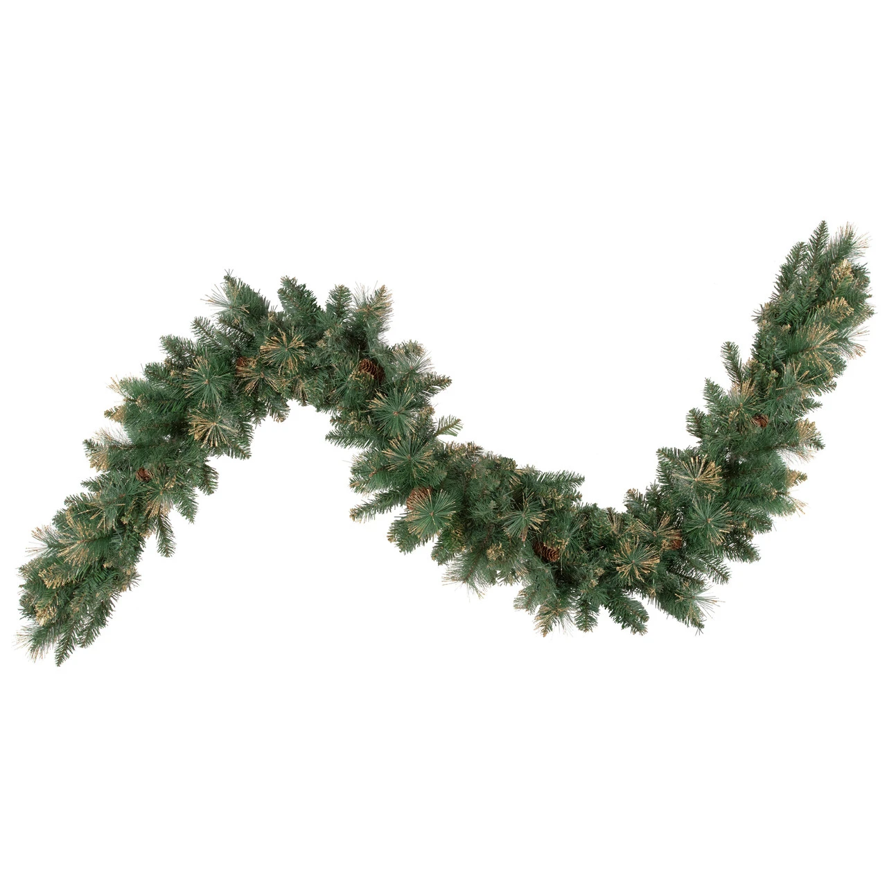 9' X 10 Yorkshire Pine Artificial Christmas Garland - Unlit 1 9' X 10 Yorkshire Pine Artificial Christmas Garland - Unlit