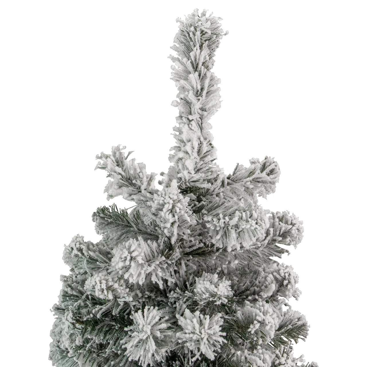 6.5' Heavily Flocked Madison Pine Artificial Christmas Tree, Unlit 5 6.5' Heavily Flocked Madison Pine Artificial Christmas Tree, Unlit - Image 5