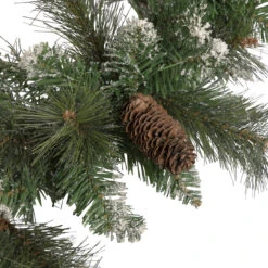 9' X 10" Snow Valley Pine Artificial Christmas Garland, Unlit -Best Christmas Store northlight sm92940 2 93422.1667536689