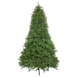 9' Pre-Lit Rockwood Pine Artificial Christmas Tree, Multi Lights