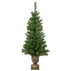 5-Piece Pre-Lit Artificial Wolcott Spruce Christmas Entryway Set -Best Christmas Store northlight sm92986 tree 19671.1670422723