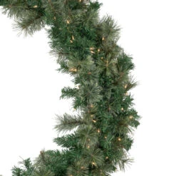 Pre-Lit Oregon Cashmere Pine Artificial Christmas Wreath, 48-Inch, Clear Lights -Best Christmas Store northlight sm93022 2 78580.1670434537