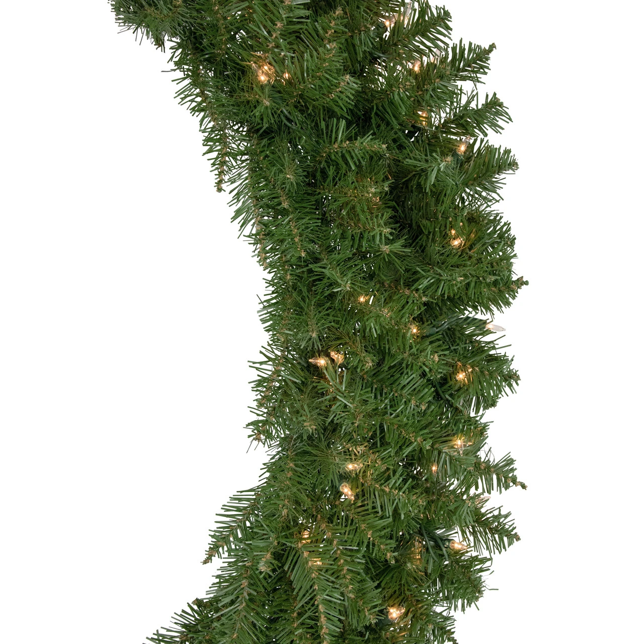 Pre-Lit Rockwood Pine Artificial Christmas Wreath, 48-Inch, Clear Lights 3 Pre-Lit Rockwood Pine Artificial Christmas Wreath, 48-Inch, Clear Lights - Image 3