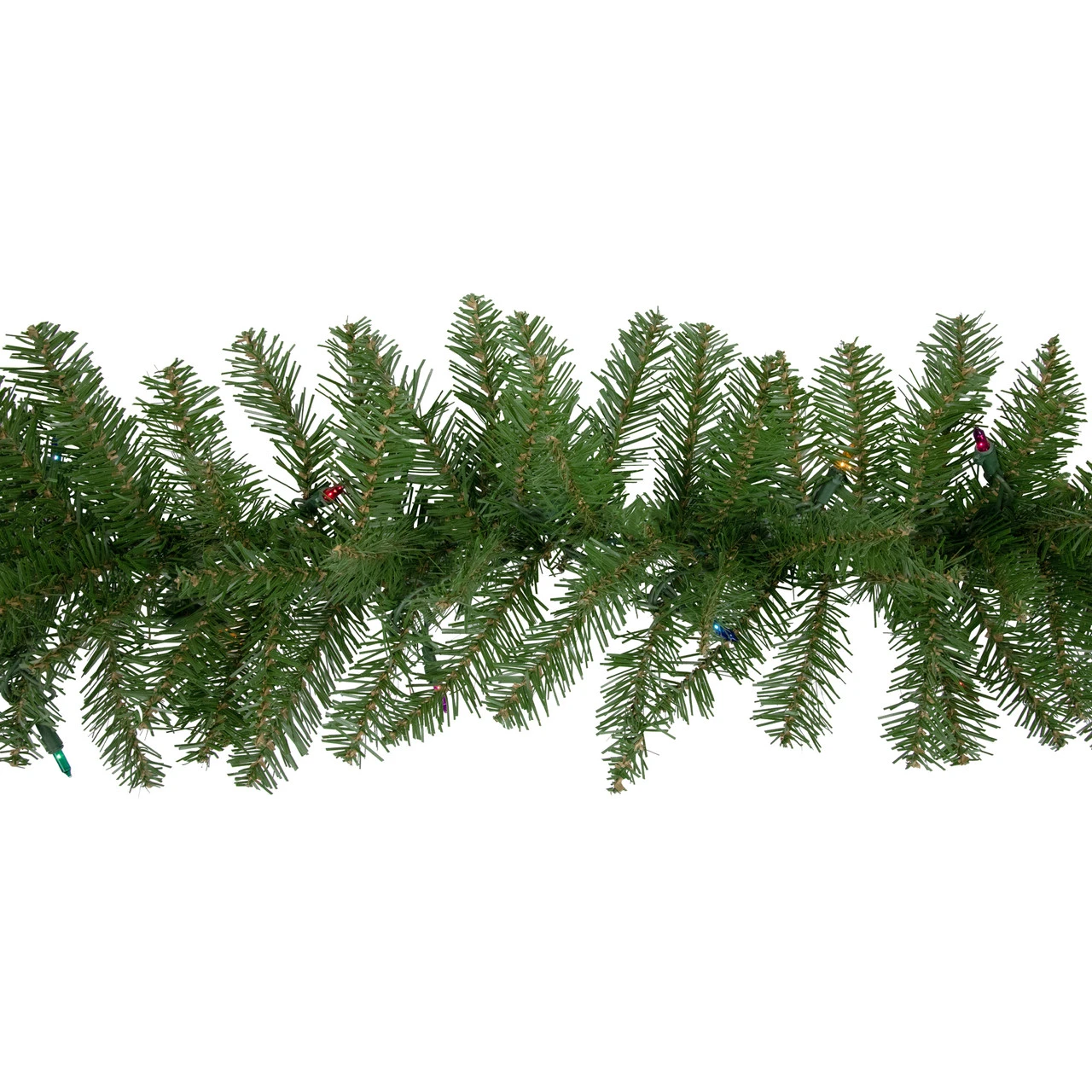 9' X 10 Pre-Lit Rockwood Pine Artificial Christmas Garland, Multi Lights 5 9' X 10 Pre-Lit Rockwood Pine Artificial Christmas Garland, Multi Lights - Image 5