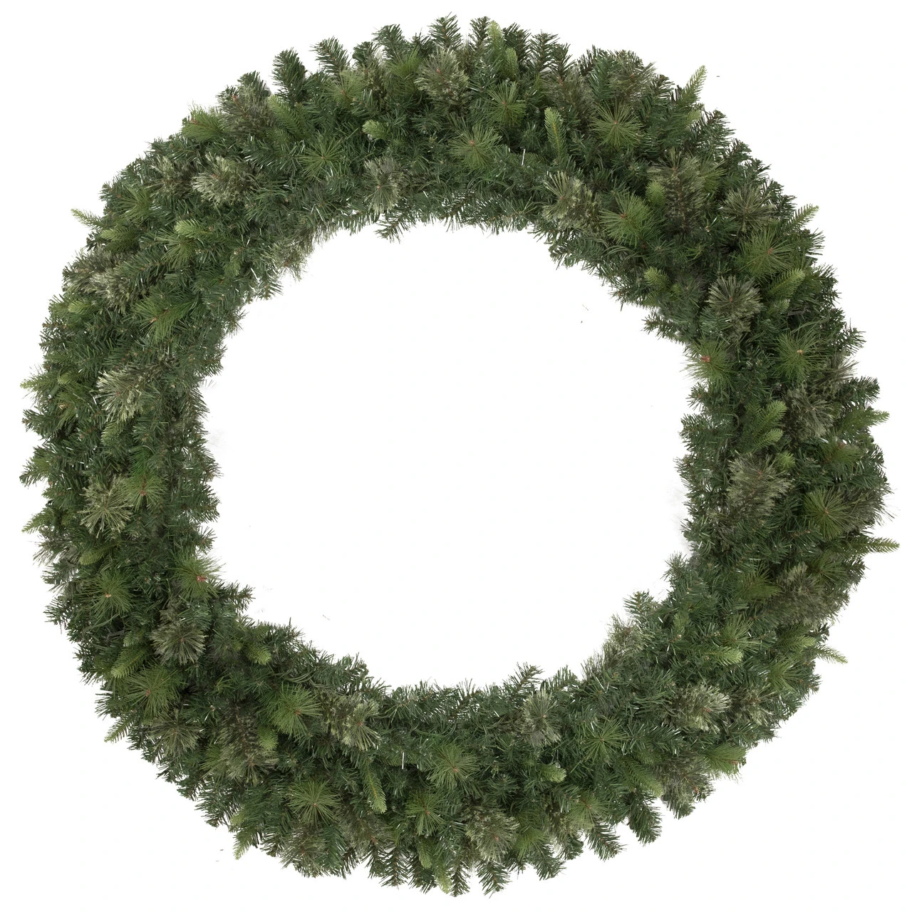 Kingston Cashmere Pine Commercial Size Artificial Christmas Wreath, 60-Inch, Unlit 1 Kingston Cashmere Pine Commercial Size Artificial Christmas Wreath, 60-Inch, Unlit