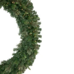 Pre-Lit Kingston Cashmere Pine Commercial Artificial Christmas Wreath, 60-Inch, Warm White LED Lights -Best Christmas Store northlight sm93054 2 33010.1667536815