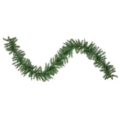 9' X 12 Pre-Lit Winona Fir Artificial Christmas Garland - Clear Lights