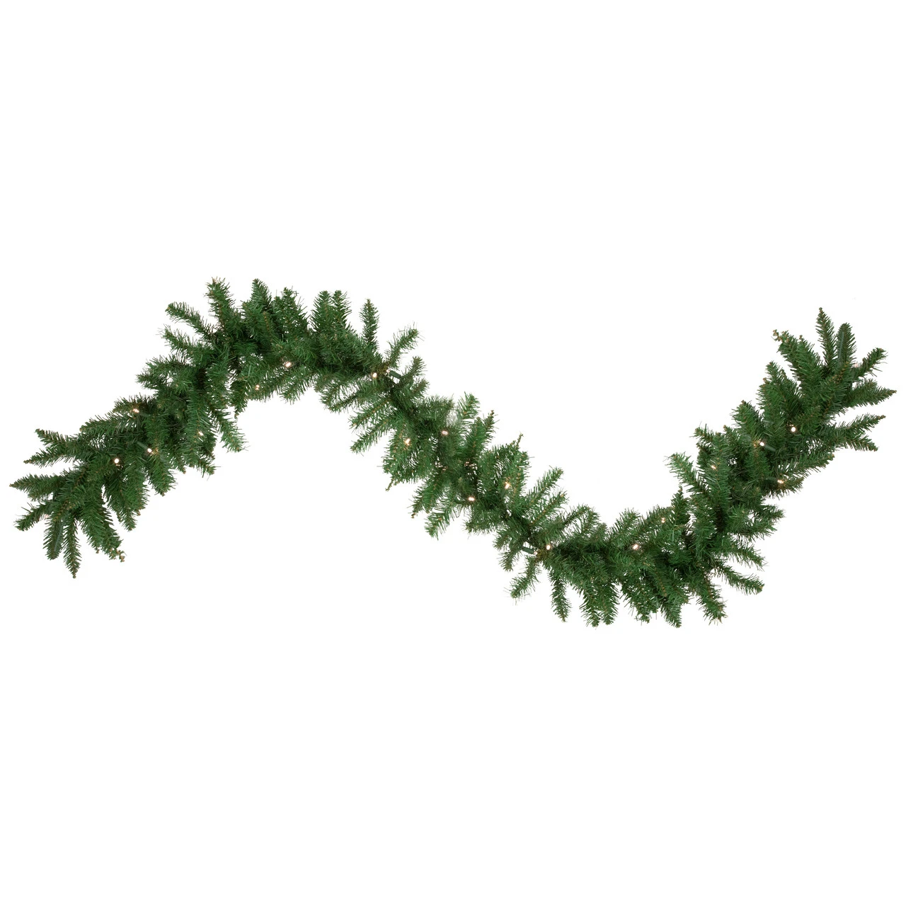 9' X 12" Pre-Lit Winona Fir Artificial Christmas Garland, Warm White LED Lights 1 9' X 12" Pre-Lit Winona Fir Artificial Christmas Garland, Warm White LED Lights