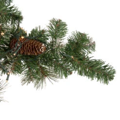 32" Pre-Lit Artificial Frosted Mixed Pine Christmas Snowflake Wreath -Best Christmas Store northlight sm93369 3 24291.1667530102