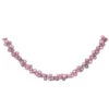 6' Pink 3-Finish Shatterproof Ball Christmas Garland