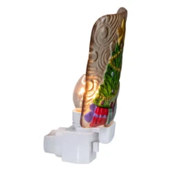 4" Green And Gold Christmas Tree Night Light 6 4" Green And Gold Christmas Tree Night Light -Best Christmas Store northlight tn89416 2 28366.1667488091
