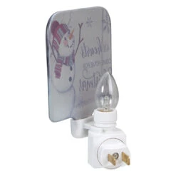 4" White All Hearts Come Home For Christmas Glass Night Light -Best Christmas Store northlight tn91441 3 60211.1667519174
