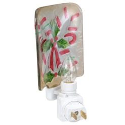6" White And Red Candy Canes Glass Christmas Night Light -Best Christmas Store northlight tn91447 3 16361.1681407625
