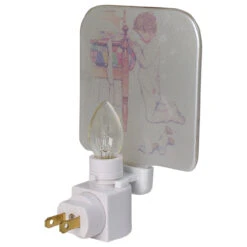 6" Norman Rockwell 'A Christmas Prayer' Glass Night Light -Best Christmas Store northlight tn93383 1 41149.1667517830
