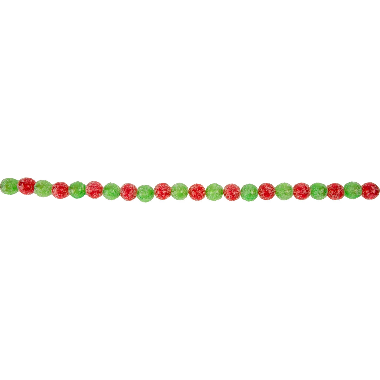 6' Red And Green Glittered Candy Drop Christmas Garland,Unlit 1 6' Red And Green Glittered Candy Drop Christmas Garland,Unlit