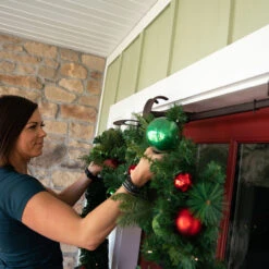 Adjustable Christmas Garland Hanger For Single Door Frames -Best Christmas Store northlight v 20720 brn 5updated 25816.1667490772