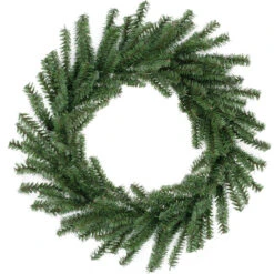Mini Pine Artificial Christmas Wreath - 16-Inch, Unlit