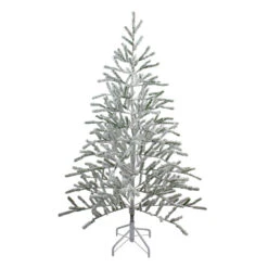 5' Flocked Alpine Twig Artificial Christmas Tree - Unlit