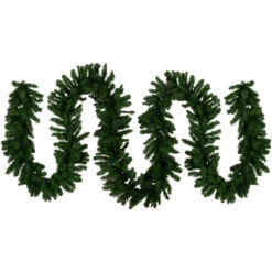 50' X 12" Balsam Pine Artificial Christmas Garland, Unlit