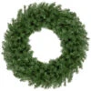 Canadian Pine Artificial Christmas Wreath, 24-Inch, Unlit
