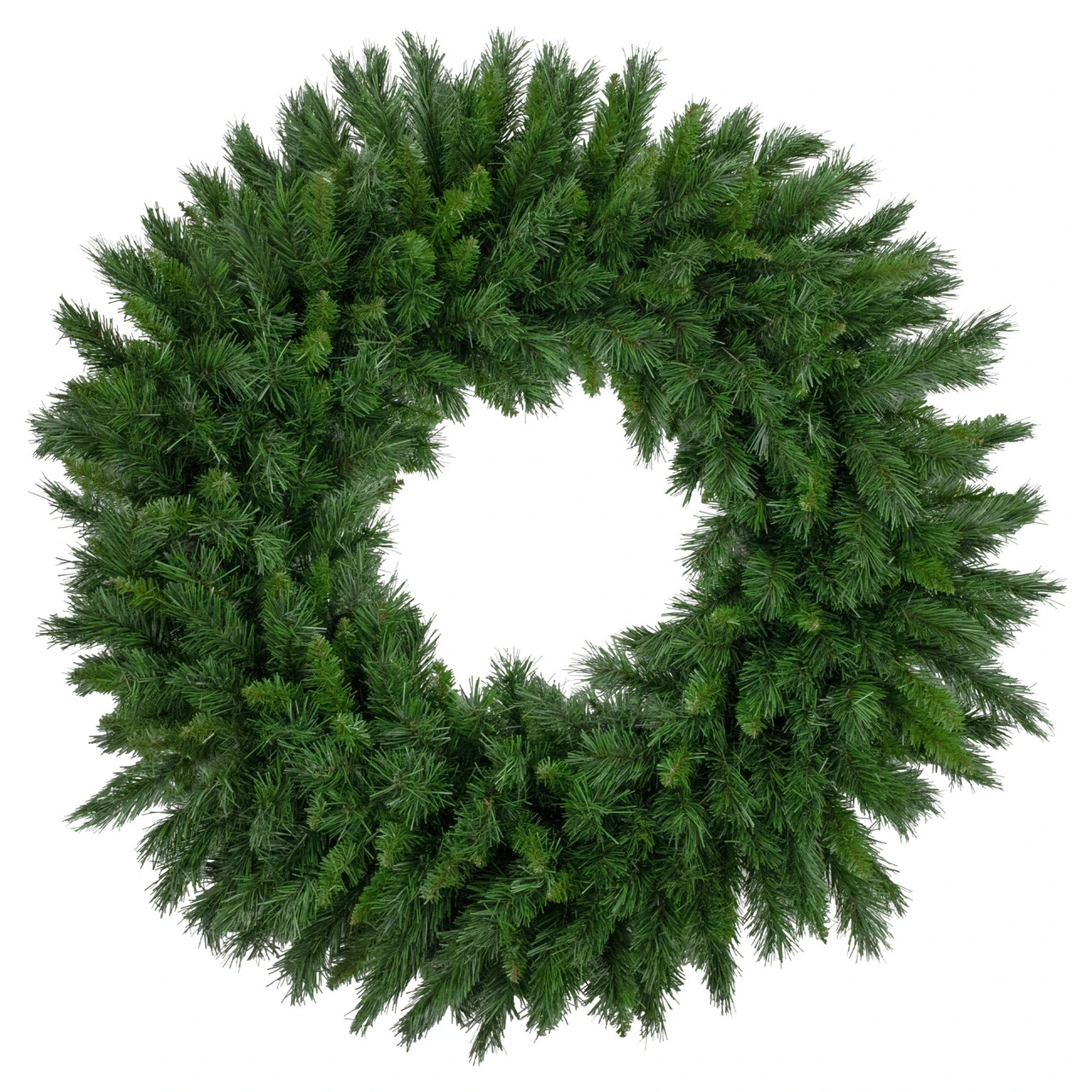 Lush Mixed Pine Artificial Christmas Wreath, 36-Inch, Unlit 1 Lush Mixed Pine Artificial Christmas Wreath, 36-Inch, Unlit