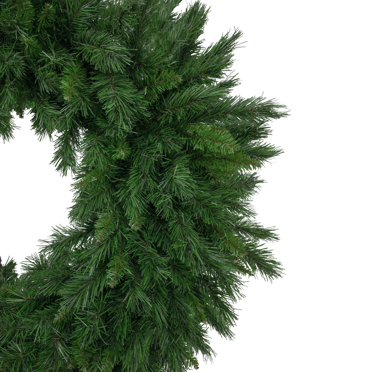 Lush Mixed Pine Artificial Christmas Wreath, 36-Inch, Unlit 4 Lush Mixed Pine Artificial Christmas Wreath, 36-Inch, Unlit - Image 4