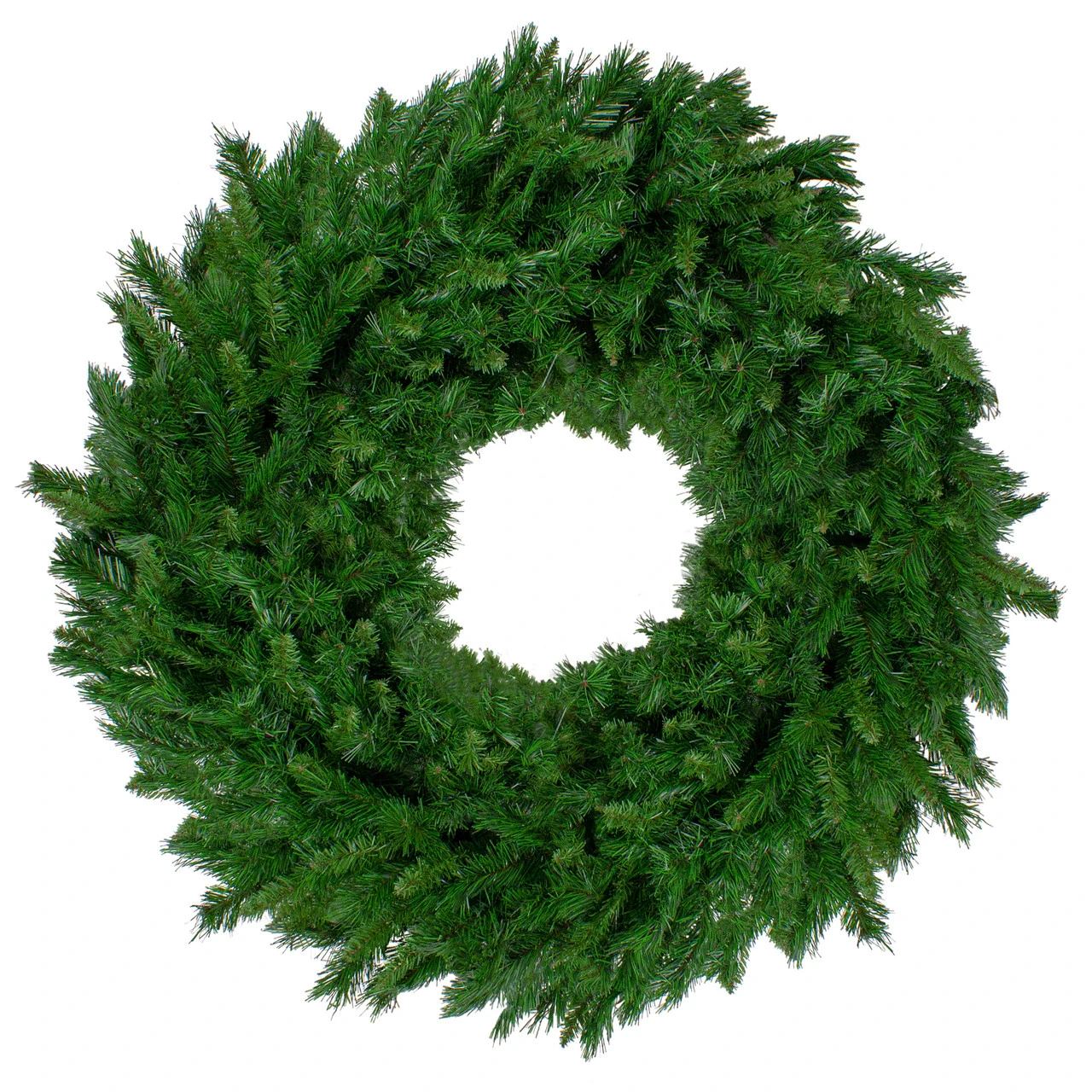 Lush Mixed Pine Artificial Christmas Wreath - 48-Inch, Unlit 1 Lush Mixed Pine Artificial Christmas Wreath - 48-Inch, Unlit