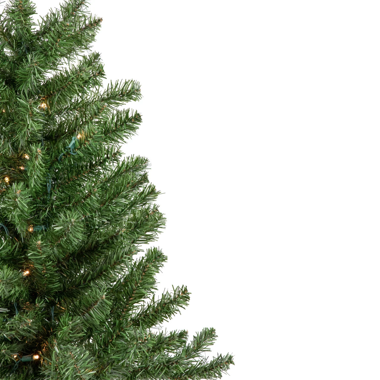 3' Pre-Lit Canadian Pine Artificial Christmas Tree, Clear LED Lights 4 3' Pre-Lit Canadian Pine Artificial Christmas Tree, Clear LED Lights - Image 4