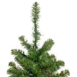 6' Pre-Lit Medium Canadian Pine Artificial Christmas Tree - Multicolor Lights 8 6' Pre-Lit Medium Canadian Pine Artificial Christmas Tree - Multicolor Lights -Best Christmas Store northlight v15853 2new 03402.1667584077