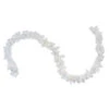 9' X 10" Pre-Lit LED White Pine Artificial Christmas Garland - Clear Lights