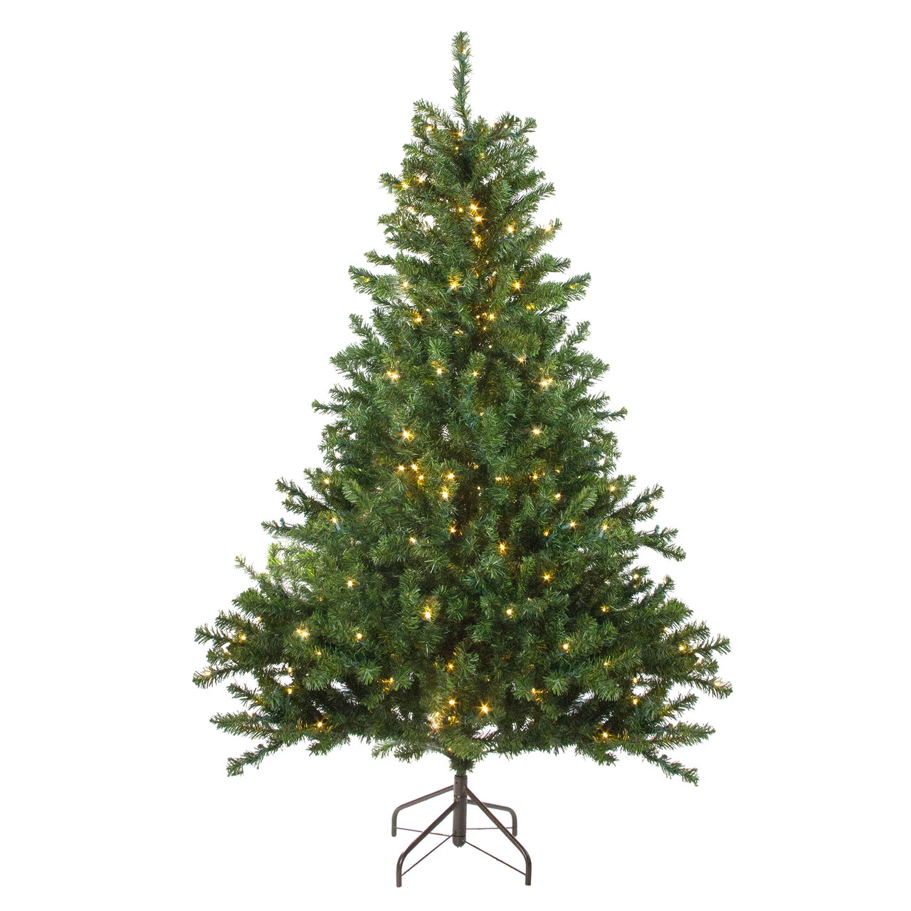 8' Pre-Lit Medium Canadian Pine Artificial Christmas Tree - Candlelight LED Lights 2 8' Pre-Lit Medium Canadian Pine Artificial Christmas Tree - Candlelight LED Lights - Image 2