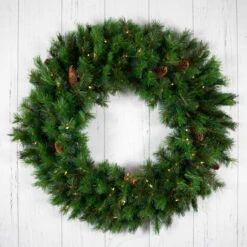 Pre-Lit Royal Oregon Pine Artificial Christmas Wreath, 24-Inch Clear Lights 7 Pre-Lit Royal Oregon Pine Artificial Christmas Wreath, 24-Inch Clear Lights -Best Christmas Store northlight v15890 3 55453.1667573419
