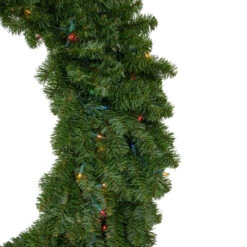 Pre-Lit Canadian Pine Artificial Christmas Wreath, 48-Inch, Multicolor Lights 5 Pre-Lit Canadian Pine Artificial Christmas Wreath, 48-Inch, Multicolor Lights -Best Christmas Store northlight v15910 2 49899.1668190462