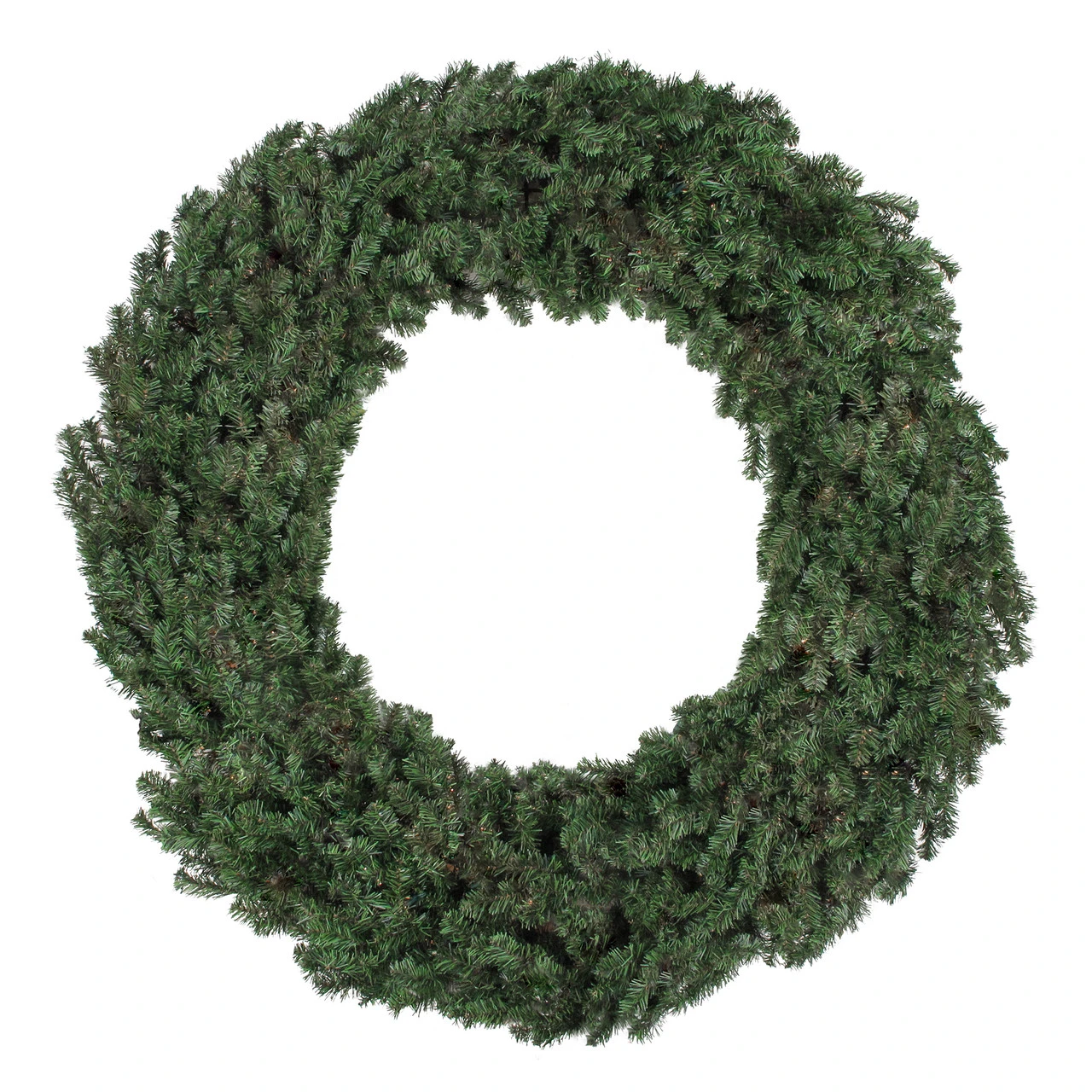 Commercial Size Canadian Pine Artificial Christmas Wreath - 10ft, Unlit 1 Commercial Size Canadian Pine Artificial Christmas Wreath - 10ft, Unlit