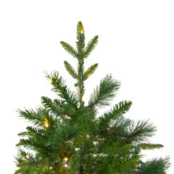 9' Pre-Lit Full Mixed Rosemary Emerald Angel Pine Artificial Christmas Tree - Clear LED Lights -Best Christmas Store northlight v27351 2 82407.1667530616
