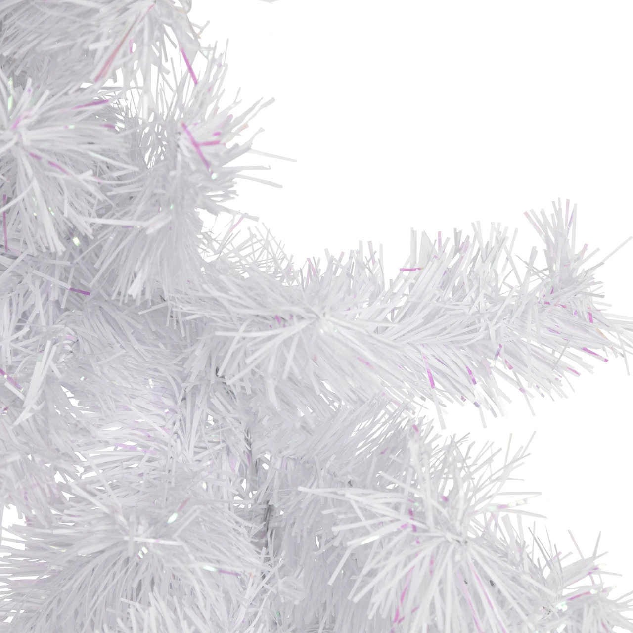 9' X 10" Icy White Iridescent Spruce Artificial Christmas Garland - Unlit 3 9' X 10" Icy White Iridescent Spruce Artificial Christmas Garland - Unlit - Image 3